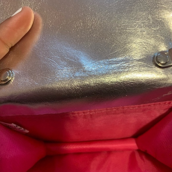 Silver hand bag - Picture 3 of 3